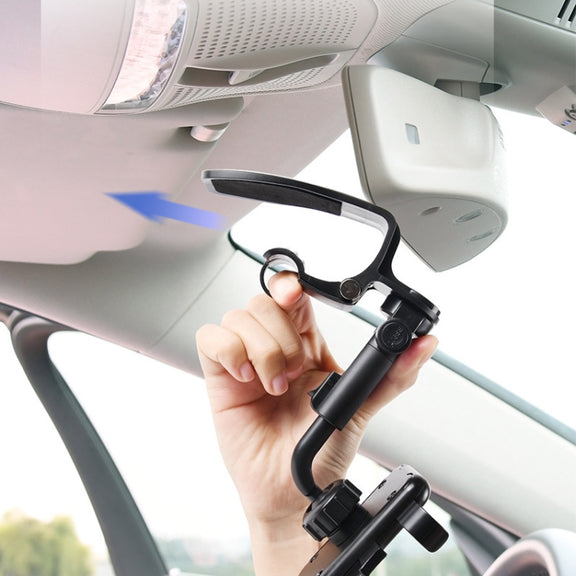 Car Sun Visor Clamp Multi-function Dashboard Mobile Phone Holder(Black)