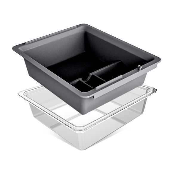 For Tesla Model 3 / Y Center Armrest Storage Box Car Modification Accessories Central Storage Box(Black)