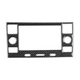 For Volkswagen Sagitar 2019-2023 Left-hand Drive Multimedia Panel Sticker(Black) - Car Interior Mouldings by PMc TechLife | Online Shopping South Africa | PMc TechLife | Buy Now Pay Later Mobicred