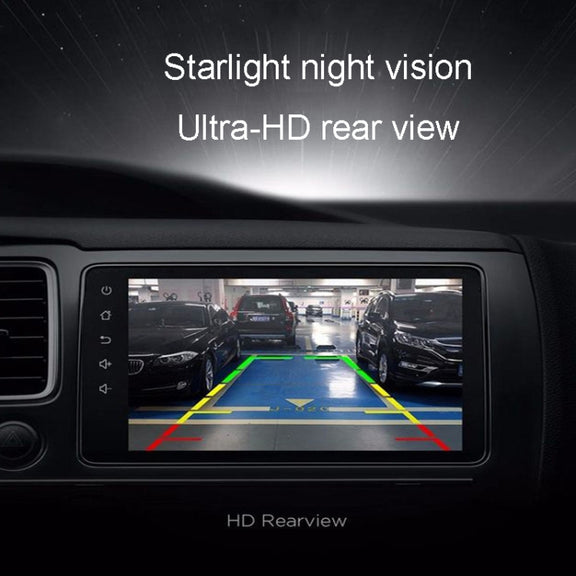 Universal Reversing Camera HD Wide Angle 12V Water-resistant Starlight Night Vision Car Camera(Black)