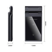 15W 3-in-1 Foldable Portable Multifunctional Stand Wireless Charger(Black)