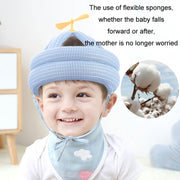 Bamboo Dragonfly Baby Toddler Anti-fall Pillow Protection Pad, Color: Pink