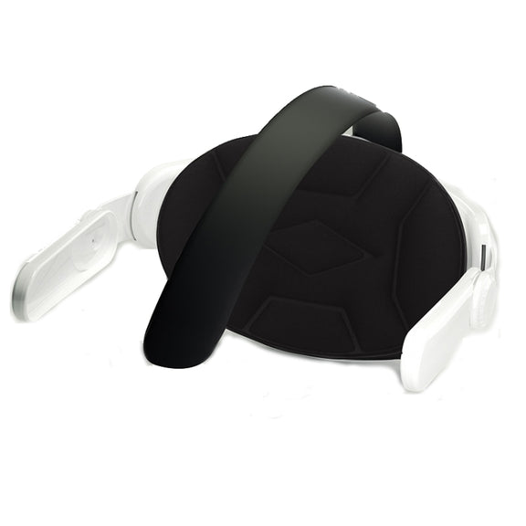 For Meta Quest 3 VR  iplay Head Strap Reduce Pressure Adjustable Headband(White)