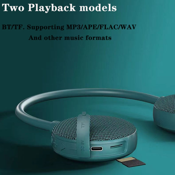ROCKMIA  EBS-906 Neckband Bluetooth Speaker Water-resistant Music Player Built-in Microphone(Grey)