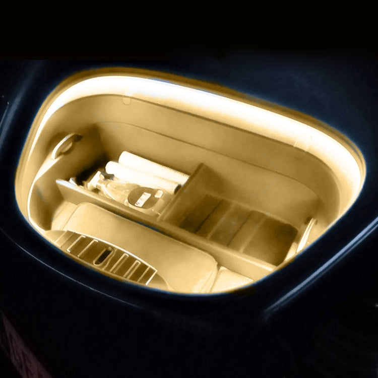 For Tesla Front Trunk LED Ambient Light Strip, Size: For 21-23 Model Y(Warm White)