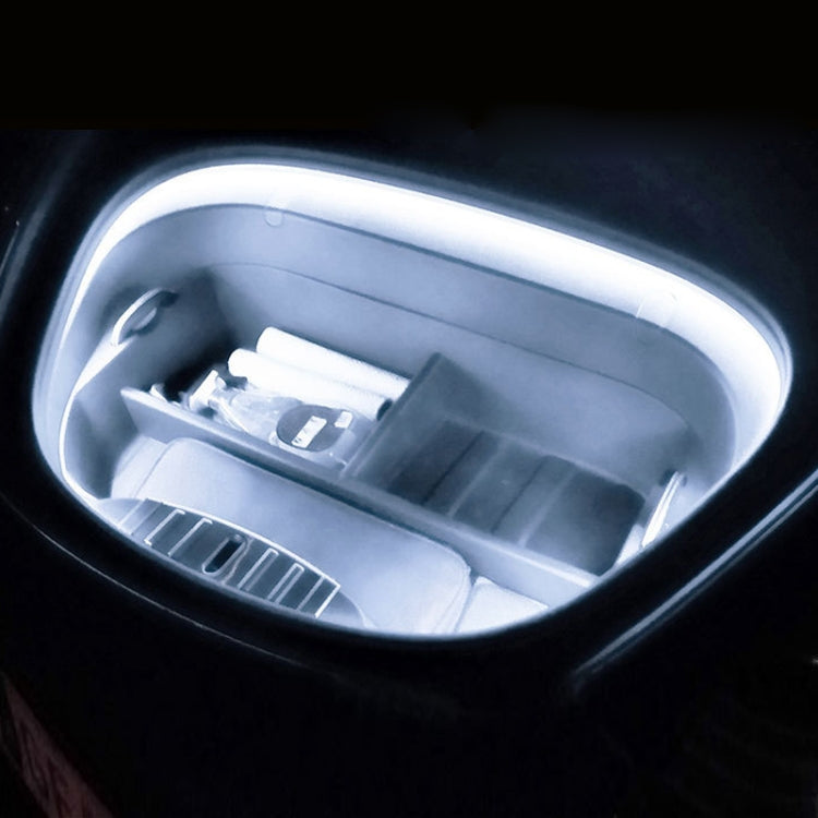 For Tesla Front Trunk LED Ambient Light Strip, Size: For 18-20 Model 3(White Light)