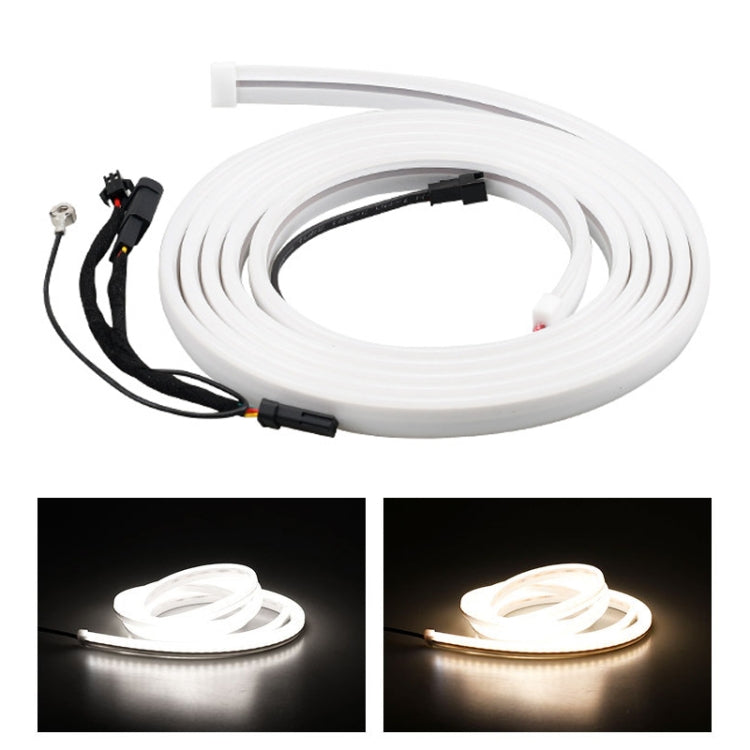 For Tesla Front Trunk LED Ambient Light Strip, Size: For 18-20 Model Y(White Light)