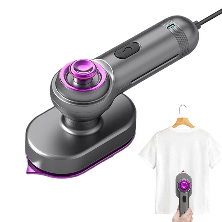 30W Mini Steamer Rotary Folding Iron Insulation Anti-Scald Garment US Plug(Grey)