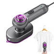 30W Mini Steamer Rotary Folding Iron Insulation Anti-Scald Garment US Plug(Grey) - free shipping - PMC TechLife - Order now!