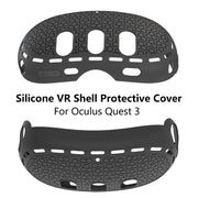 For Meta Quest 3 VR Host Silicone Protective Case Smart Device Accessories(Black)