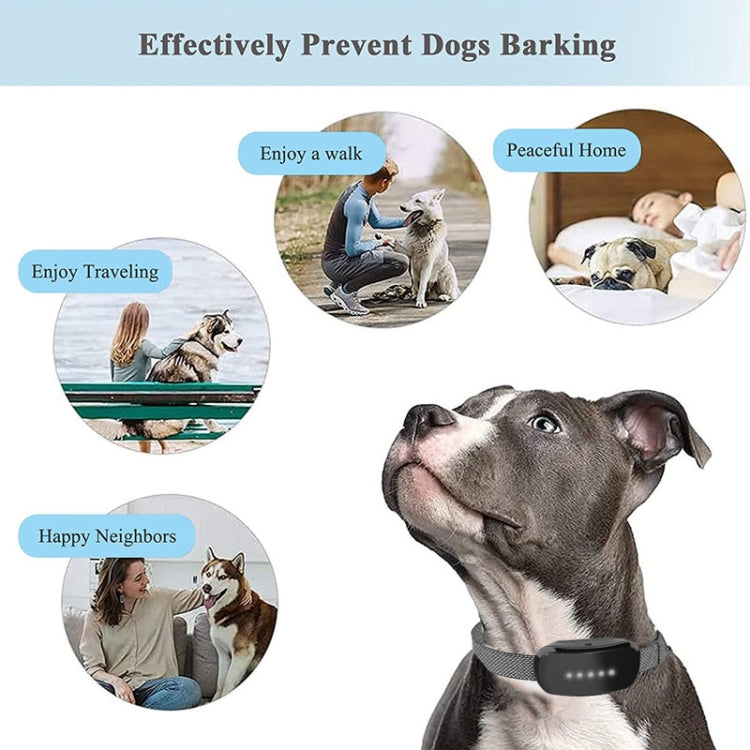 Touch Stop Bark Dog Trainer Anti Barking Pet Supplies(Black)