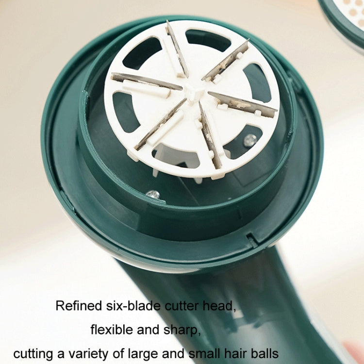 Home Rechargeable Handheld Clothes Hair Ball Trimmer(White)