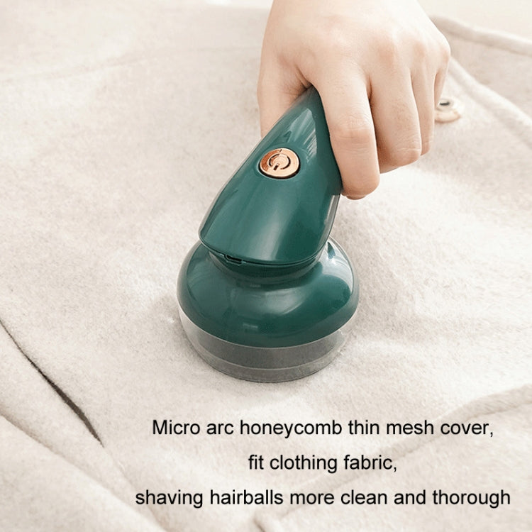 Home Rechargeable Handheld Clothes Hair Ball Trimmer(White)
