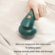 Home Rechargeable Handheld Clothes Hair Ball Trimmer(White)