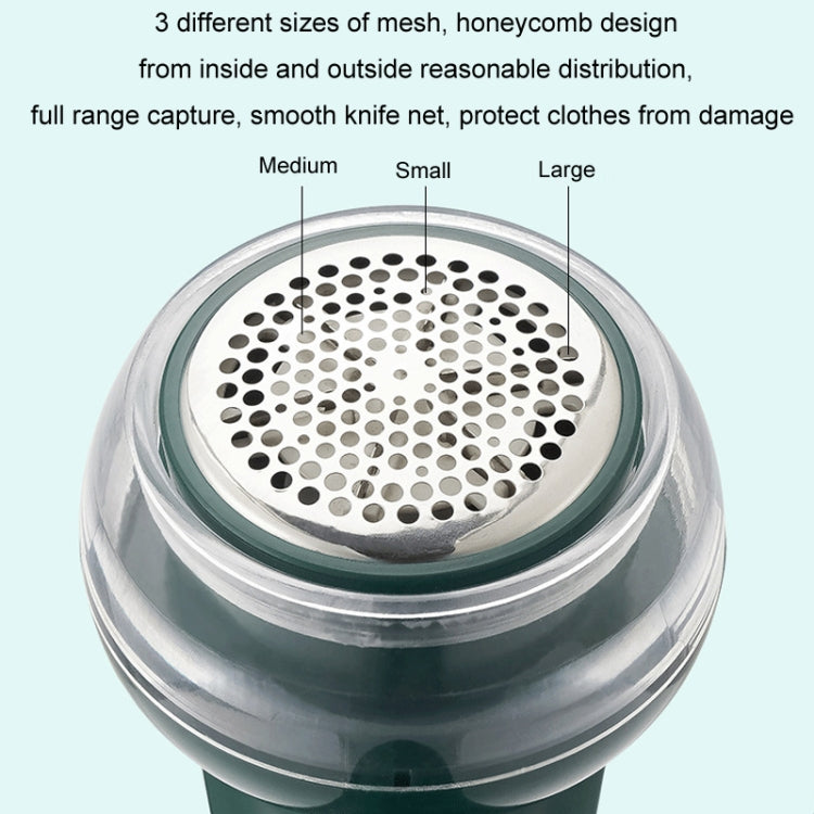 Home Rechargeable Handheld Clothes Hair Ball Trimmer(White)
