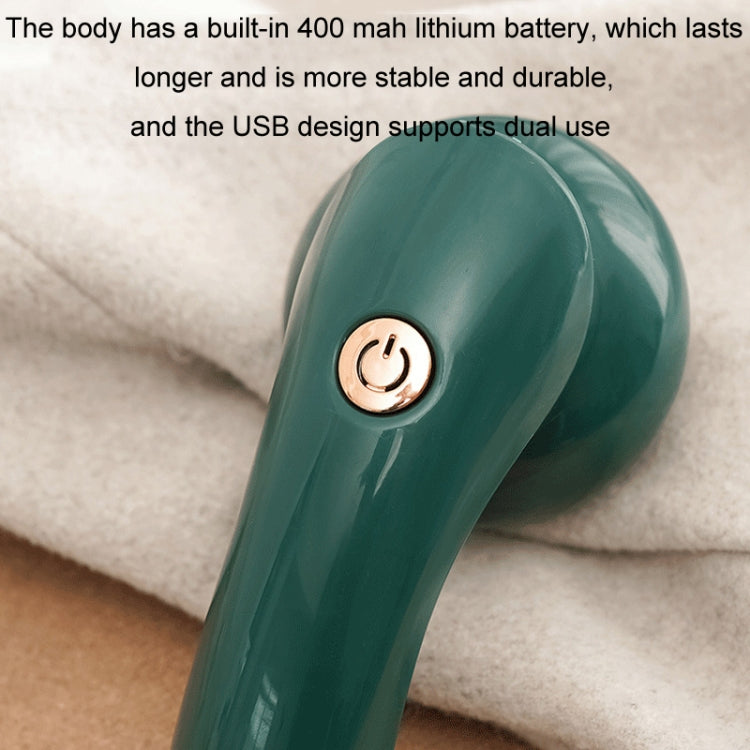 Home Rechargeable Handheld Clothes Hair Ball Trimmer(White)