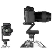 Folding Z Type Tilt Pan Tripod Head Ball Head Quick Release Plate Stand for DSLR Camera