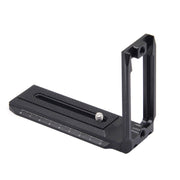 Universal Camera L Shape Bracket Quick Release Plate for Camera RSC2 / RS3 Stabilizers, Spec: L-440 Black