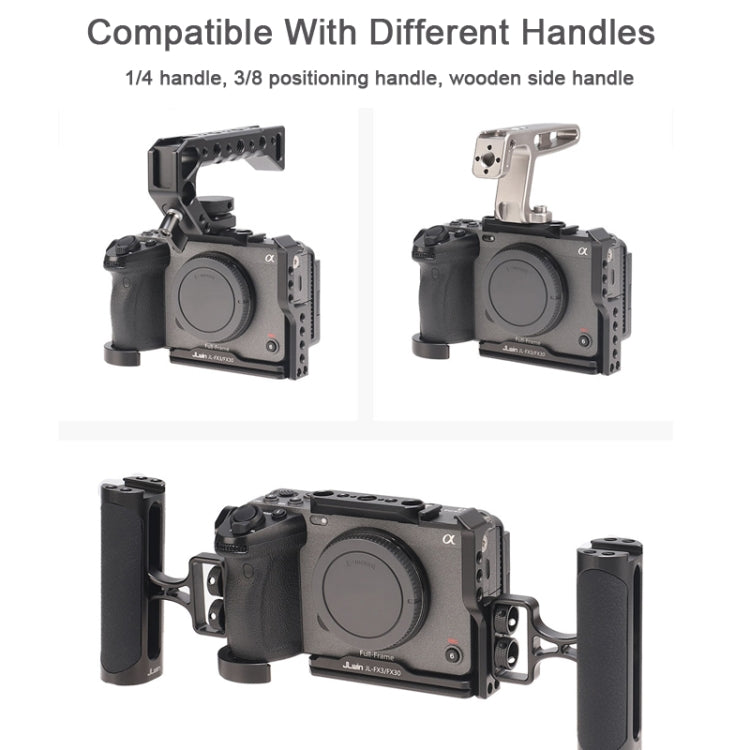 For Sony FX30 FX3 Camera JLWIN Protection Cage Stabilizer Rig, Spec: Only Rabbit Cage