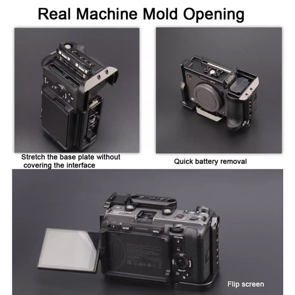 For Sony FX30 FX3 Camera JLWIN Protection Cage Stabilizer Rig, Spec: Only Rabbit Cage