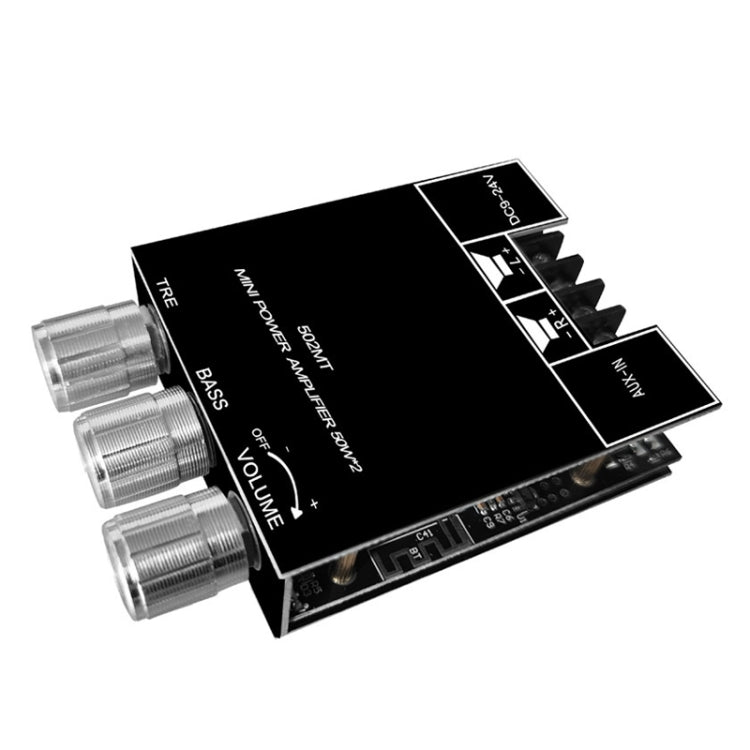 ZK-502MT 50W x 2 2.0 Stereo Bluetooth Audio Digital HIFI Power Pipe Module