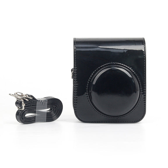 For Polaroid/FUJIFILM Instax Mini12 Mirror Camera Protective Bag(Black)