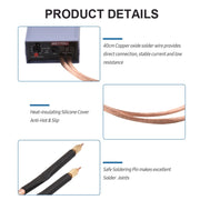 Portable 18650 Battery Spot Welder 5000W High Power Handheld Spot Welding Machine, Style: Automatic Version EU Plug