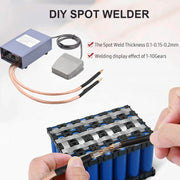 Portable 18650 Battery Spot Welder 5000W High Power Handheld Spot Welding Machine, Style: Automatic Version EU Plug