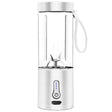 Portable Multifunctional USB Rechargeable Juice Extractor Cup Mini Electrical Juicer(White) - free shipping - PMC TechLife - Order now!