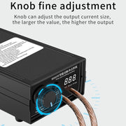 8000W High Power 18650 Battery Handheld Spot Welding Machine, Style: Footswitch Version EU Plug