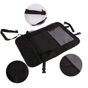 Car Seatback Organiser Storage Hanging Bag(Black)