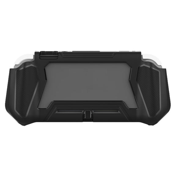 For Nintendo Switch Lite Full Cover Protective Shell TPU Console Case(Black)