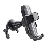 Knob Type Car Air Conditioner Air Outlet Navigation Mobile Phone Holder(Grey)