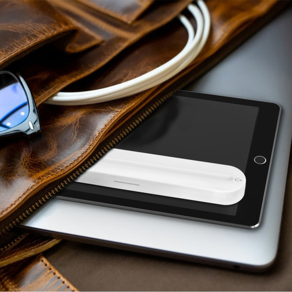 AahStyle PT121 For Apple Pencil 1 / 2 Magnetic Storage Convenient Pen Box(White)