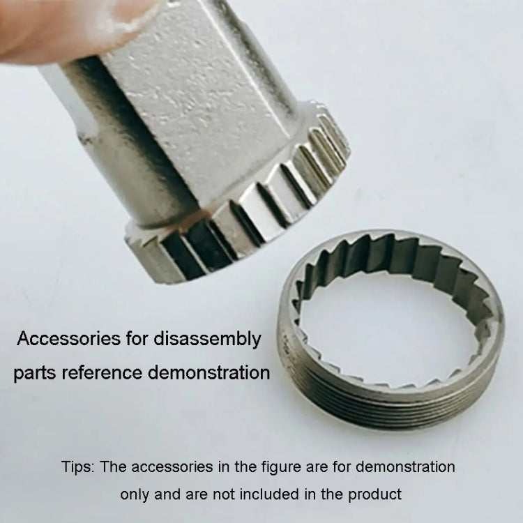 BIKERSAY BT051B DT 3-Pawl Ratchet Removal Tool DT370 Hub Threaded Ring 1800/1900 Wheelset Disassembly