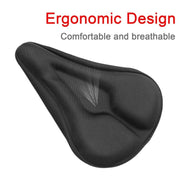 Bicycle Cushion Covers Cycling Gear Accessories, Color: Black