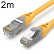 2m CAT6 Gigabit Ethernet Double Shielded Cable High Speed Broadband Cable - Lan Cable and Tools by PMC TechLife | Online Shopping South Africa | PMC TechLife | Buy Now Pay Later Mobicred