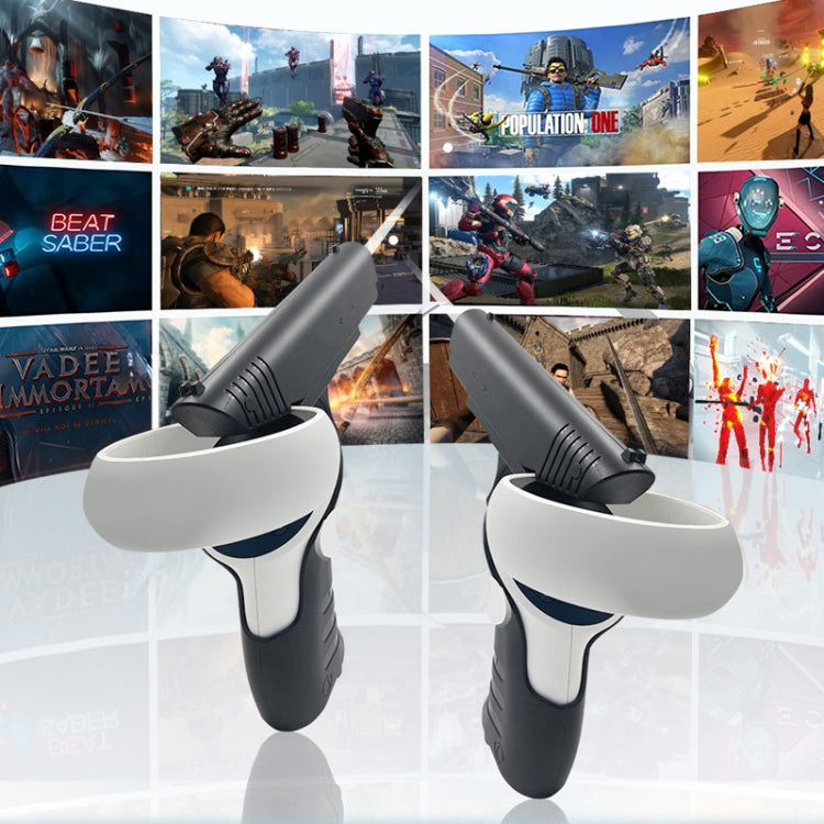 For Meta Quest 2 VR  iplay Controller Shooting Game Grip(Black)
