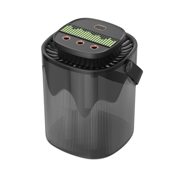 3L Smart Spray Humidifier Three-hole Spray With Night Light, Spec: Rechargeable 3000mAh
