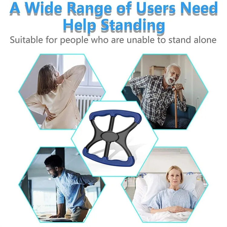 Standing Aid And Handicap Bar With No-Slip Grip Handle For Elderly Disabled(Purple)