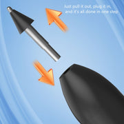 For Xiaomi Stylus Pen Replacement Nib 1.0 Needle Pen Tip(Black)