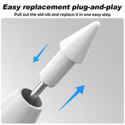For Xiaomi Pad 6 / 6 Pro Tablet Stylus Replacement Tip Nib, Spec: Original White