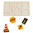 Cartoon Construction Site Tools Engineering Car Cake Decoration Molds, Specification: MK-3055 (Light Gray) - Food Molds by PMC TechLife | Online Shopping South Africa | PMC TechLife