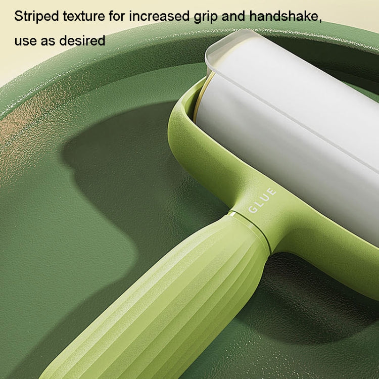 Pet Hair Adhesive Coat Remover Roller Brush(Luxurious Green)