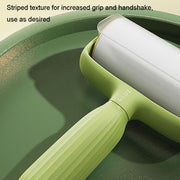 Pet Hair Adhesive Coat Remover Roller Brush(Luxurious Green)