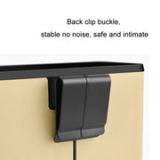 Car Seat Back Hanging Tissue Storage Box(Grey)