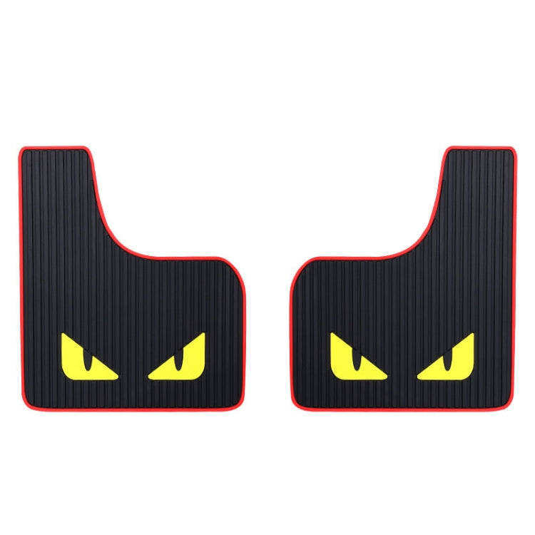 2pcs Car Tire Mud Flap Modification Plastic Anti-Splash Mud Flap, Style: Cat Eye