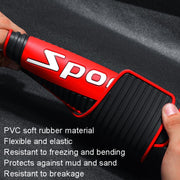 2pcs Car Tire Mud Flap Modification Plastic Anti-Splash Mud Flap, Style: Sports