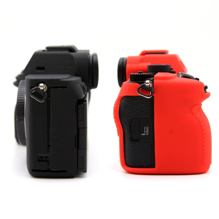 For Sony A7RV Mirrorless Camera Protective Silicone Case, Color: Yellow