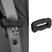 Small Car Seatbelt Buckle Protective Cover Anti Scratch Silicone Protector For Safety Belt Plugs(Black)